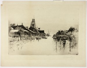 Pilot Town, La. - Joseph Pennell