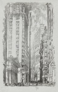 Pine Street, n°6 dans la collection Iconophile Club - Joseph Pennell