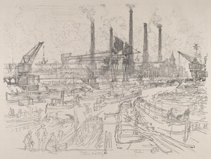 Centrale électrique, Berlin - Joseph Pennell