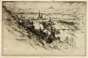 Rouen, depuis Bon Secours