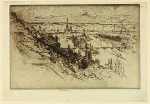 Rouen depuis Bon Secours