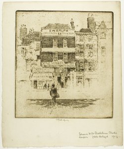 Porte de Saint-Barthélemy - Joseph Pennell