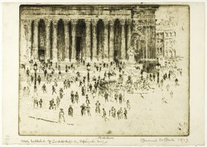 Pavé de Saint Paul - Joseph Pennell