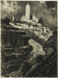 Ségovie - Joseph Pennell
