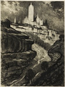 Ségovie - Joseph Pennell