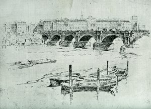 Somerset House, 1928 - Joseph Pennell