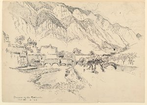 Source du Gordicchio - Joseph Pennell