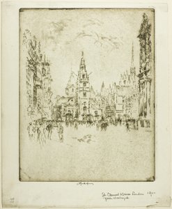 St. Clement Danes - Joseph Pennell