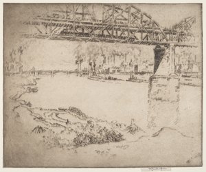 Le pont de la ville, St. Louis