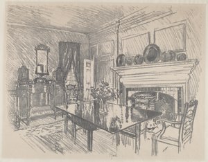 La salle à manger, Stenton, 1912