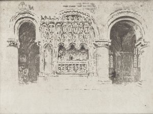 Tombe du fondateur, église Saint-Barthélemy-le-Grand
