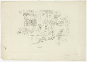 Le jardin de la mosquée I - Joseph Pennell