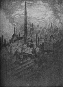 La Grande Cheminée, Sheffield, 1910