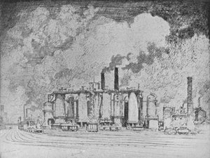 Le Grand Nuage Blanc, Leeds, c1910