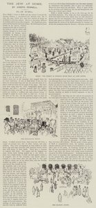 Le Juif chez lui, par Joseph Pennell - Joseph Pennell