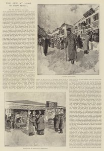 Le Juif chez lui, par Joseph Pennell - Joseph Pennell