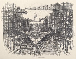 La quille - Joseph Pennell