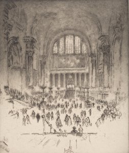 La Salle de Marbre, Pennsylvania Station, New York, 1919