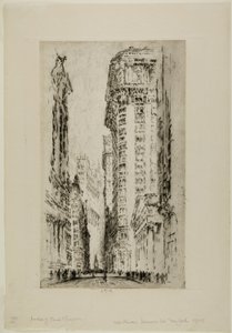Le Sanctuaire - Joseph Pennell