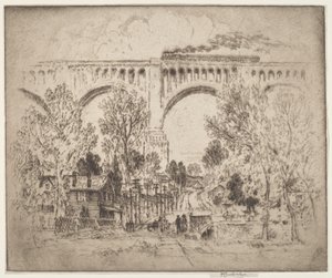 Le viaduc, D., L. & W. à Nicholson, Pa.