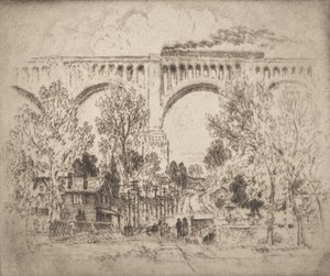 Le Viaduc, D., L. & W. à Nicholson, Pa., 1919