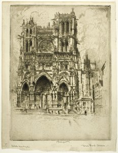 La façade ouest, Amiens
