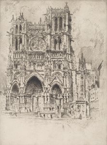 La façade ouest, Amiens