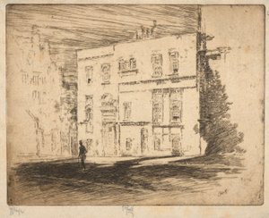La Maison Blanche : gravure - Joseph Pennell