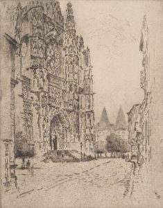 Tours du palais épiscopal, Beauvais, 1907