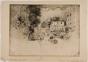 Tyburn, La Voiture - Joseph Pennell