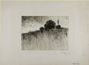 Sous la colline - Joseph Pennell