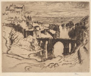 Sans titre [Pont de Saint-Martin, Tolède]