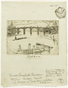 Pont de Vauxhall - Joseph Pennell