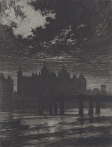 Whitehall Court, 1903 - Joseph Pennell