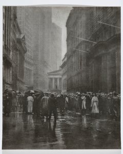 Le marché des changes - New York, 1921 - Joseph Petrocelli
