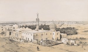 Mosquée Nabédémiane, à Alexandrie - Joseph Philibert Girault De Prangey