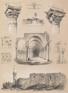 Détails, mosquée d’Amrou, au Caire, 1843 - Joseph Philibert Girault De Prangey