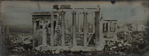 Érechthéion, Athènes, 1842 - Joseph Philibert Girault De Prangey