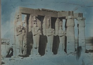 Ramesseum, Thèbes, 1844 - Joseph Philibert Girault De Prangey