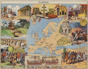 Europe - Joseph Porphyre Pinchon