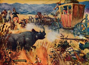 Simon van der Stel et le rhinocéros, 1909 - Joseph Ratcliffe Skelton