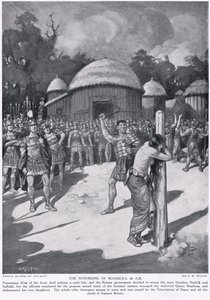 Le fouet de Boadicée, illustration de 