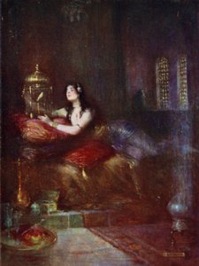 La sultane et son canari - Joseph Ratcliffe Skelton