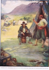 Où se dresse la grande ville du Cap, ils ont monté leurs tentes et huttes - Joseph Ratcliffe Skelton