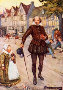 William Shakespeare à Stratford-upon-Avon - Joseph Ratcliffe Skelton