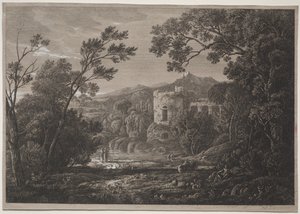 Une vue italienne, c. 1810 - Joseph Rebell