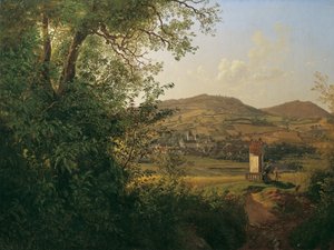 Vue de Pöggstall - Joseph Rebell