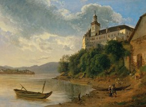 Château de Persenbeug vers le nord-ouest