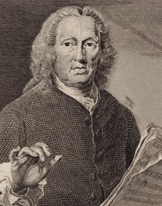 Portrait du chanteur et compositeur Richard Leveridge 1670-1758 - Joseph Saunders