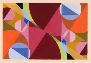 Zone brisée par des perpendiculaires, vers 1934 - Joseph Schillinger